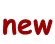 new 